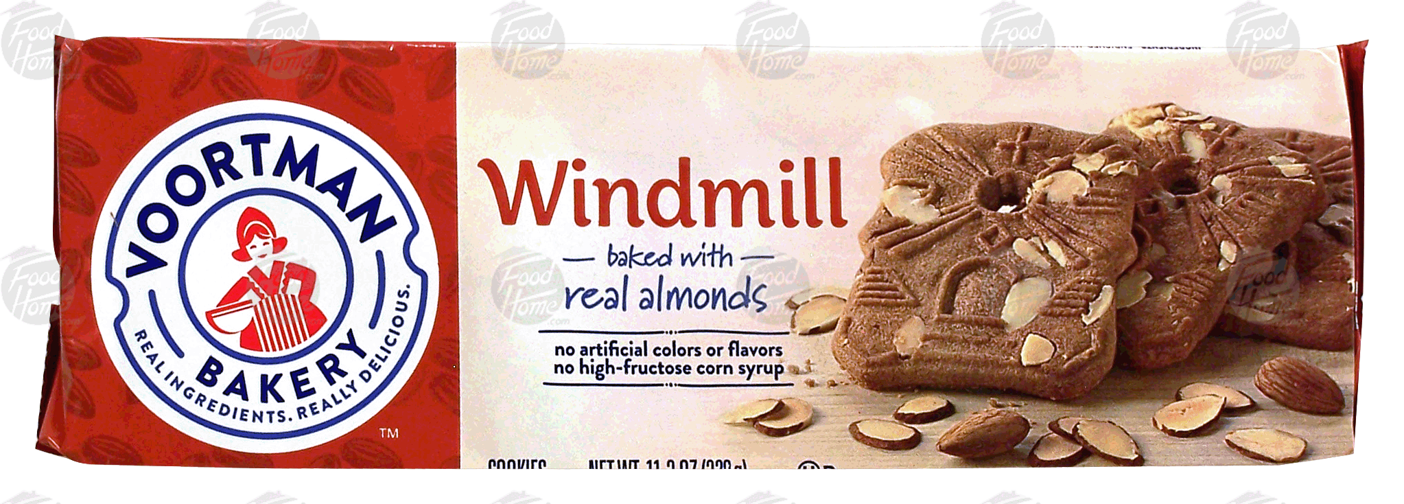 Voortman Bakery windmill shape cookies with real almonds Full-Size Picture